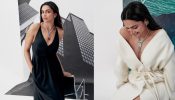 Deepika Padukone Exudes Chic Glam In Black And White Gown And Diamond Necklace