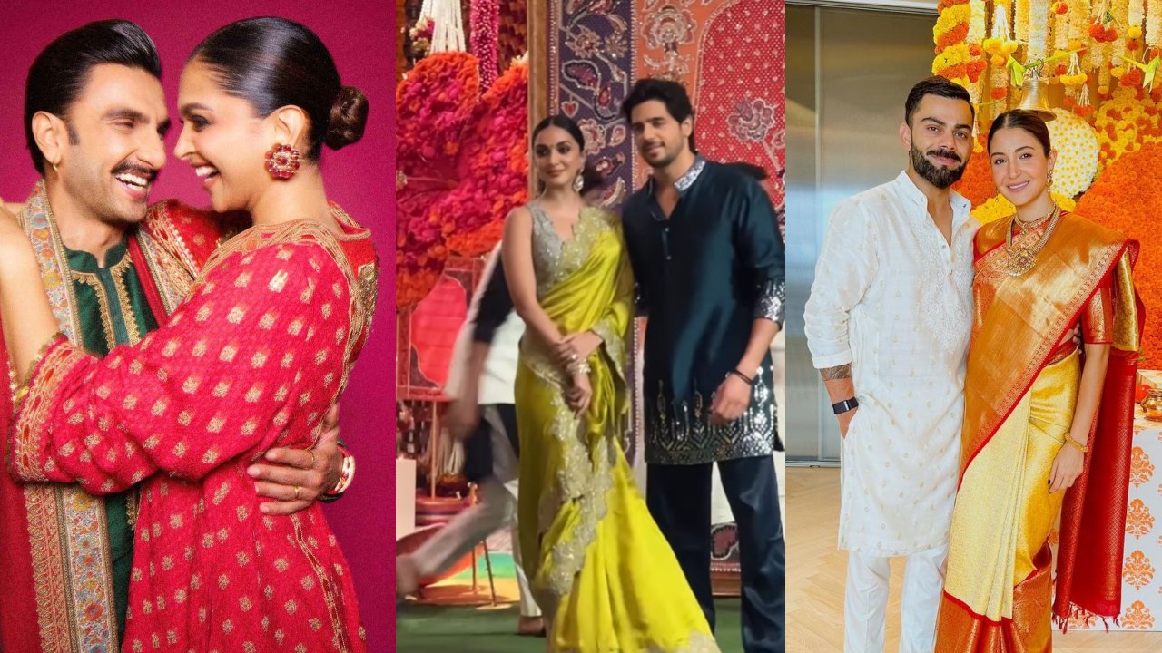 Deepika Padukone-Ranveer Singh, Anushka Sharma-Virat Kohli, And Kiara Advani-Sidharth Malhotra Serve Power Couple Goals In Traditional Dresses 853514