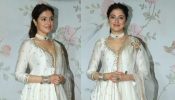 Divya Khosla Kumar Makes Hearts Flutter In White Kurta, Lehenga Skirt, And Dupatta With Choker Necklace Set