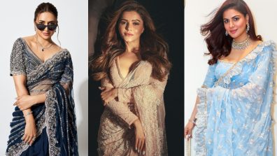 Divyanka Tripathi, Rubina Dilaik and Shraddha Arya go big with blouse sleeve designs [Photos]