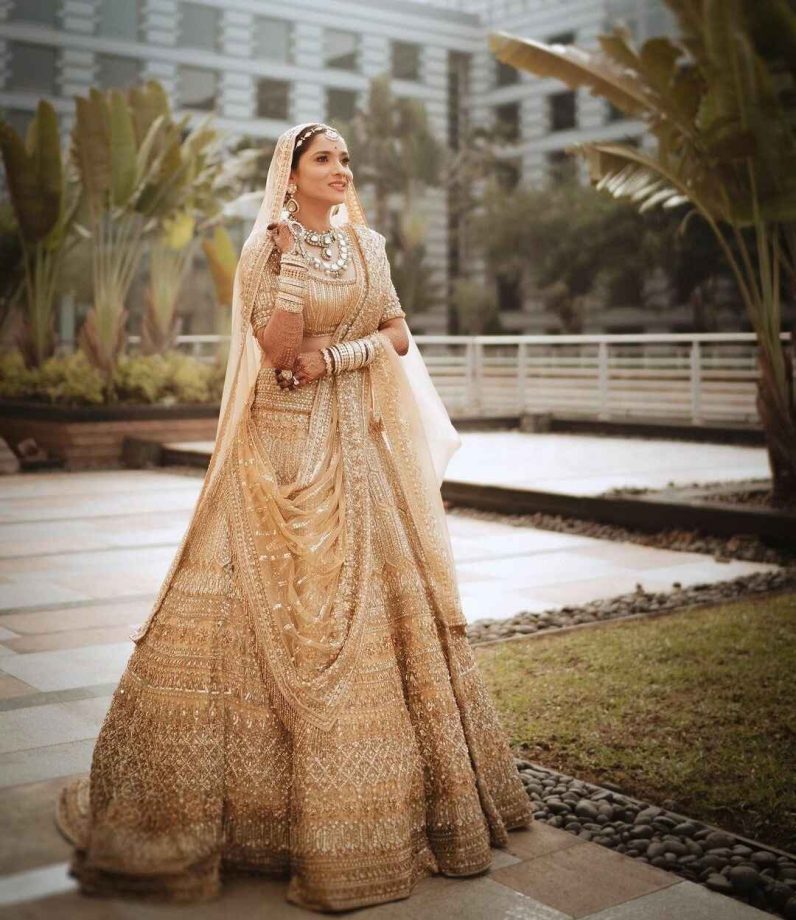 Dreamy Bridal Poses Inspiration Ft. Ankita Lokhande, Mouni Roy, And Shraddha Arya 853623