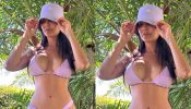 Esha Gupta is one hot mess in this lavender bikini set, see photos