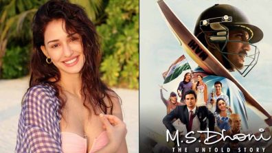 “Firsts are always special” says Disha Patani as her debut film, MS Dhoni – An Untold Story clocks 7 years to its release!