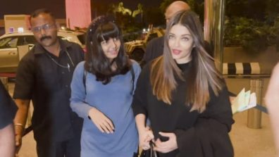 Get the mother-daughter airport fashion style guide from Aishwarya Rai Bachchan & Aaradhya [Photos]