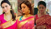 Give your Banarasi saree a fresh take! Cues from Shraddha Arya, Shweta Tiwari and Shivangi Joshi