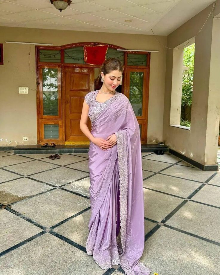 Go sassy like Avneet Kaur, Aditi Bhatia and Jannat Zubair in silk sarees [Photos] 855973