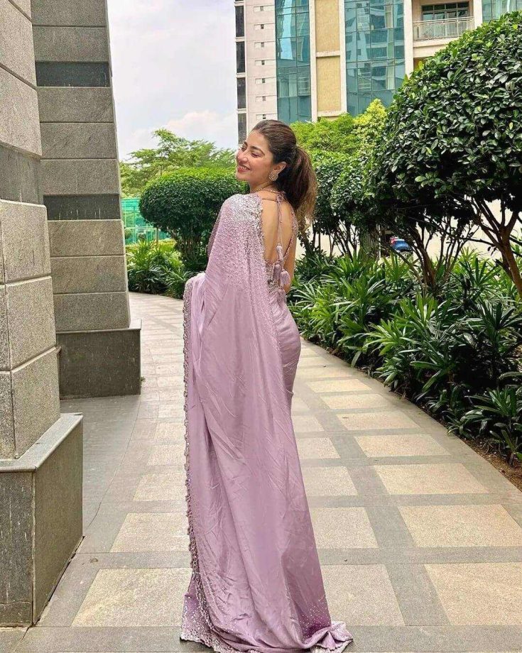 Go sassy like Avneet Kaur, Aditi Bhatia and Jannat Zubair in silk sarees [Photos] 855974