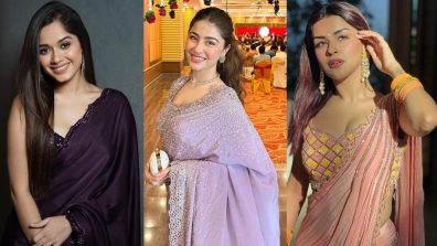 Go sassy like Avneet Kaur, Aditi Bhatia and Jannat Zubair in silk sarees [Photos]