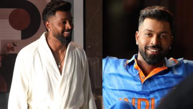 Hardik Pandya Poses In Bathrobe, Females Fans Go Fluttering