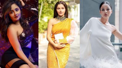 Here’s how Rashami Desai, Rubina Dilaik and Shehnaaz Gill are elevating their glam in one-shoulder outfits