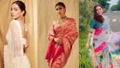 Hina Khan, Mouni Roy, And Shraddha Arya Embrace Six-yard Saree Elegance In Different Fabrics