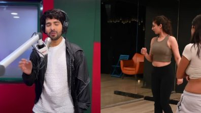 Inside Bollywood singers Dhvani Bhanushali and Armaan Malik’s rehearsal sessions, watch