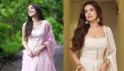 Jannat Zubair And Avneet Kaur Turn Muse In Traditional Salwar Suit With Jhumkas, See Design
