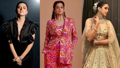 Jawan Actresses Ridhi Dogra, Priya Mani Raj, And Sanya Malhotra Show Their Fashionista Vibe, Gown To Lehenga