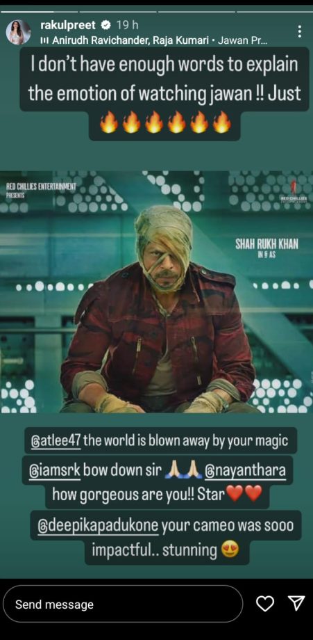 Jawan Celeb Review: Vignesh Shivan calls it ‘Entertaining blast’, Arjun Kapoor hails SRK, and more 849918