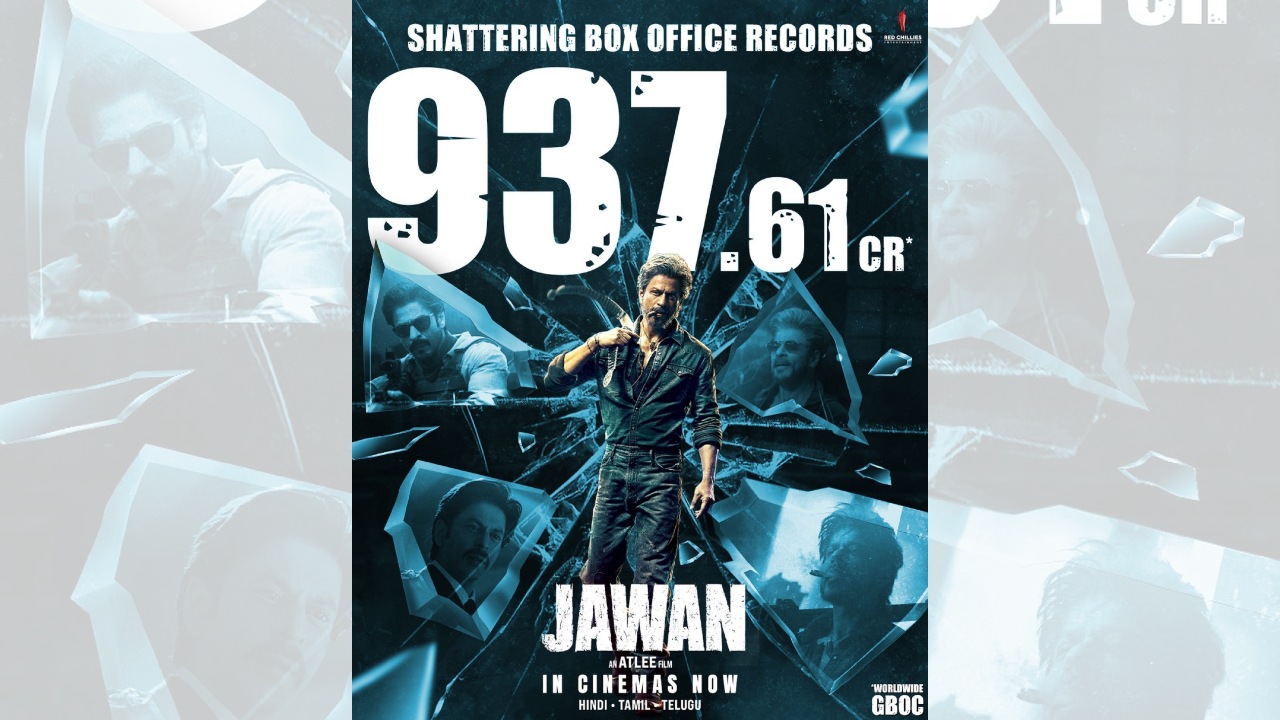 JAWAN India number surpass Gadar lifetime, set to cross Pathaan in Week 3! In Hindi the film is set to make the fastest 500cr by this weekend! 854378