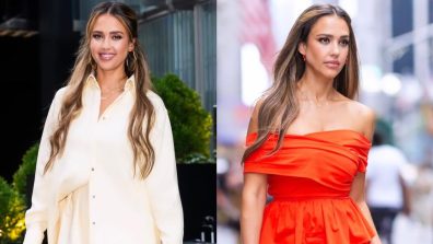 Jessica Alba’s sartorial elegance shines in radiant pastel yellow co-ords, see pics