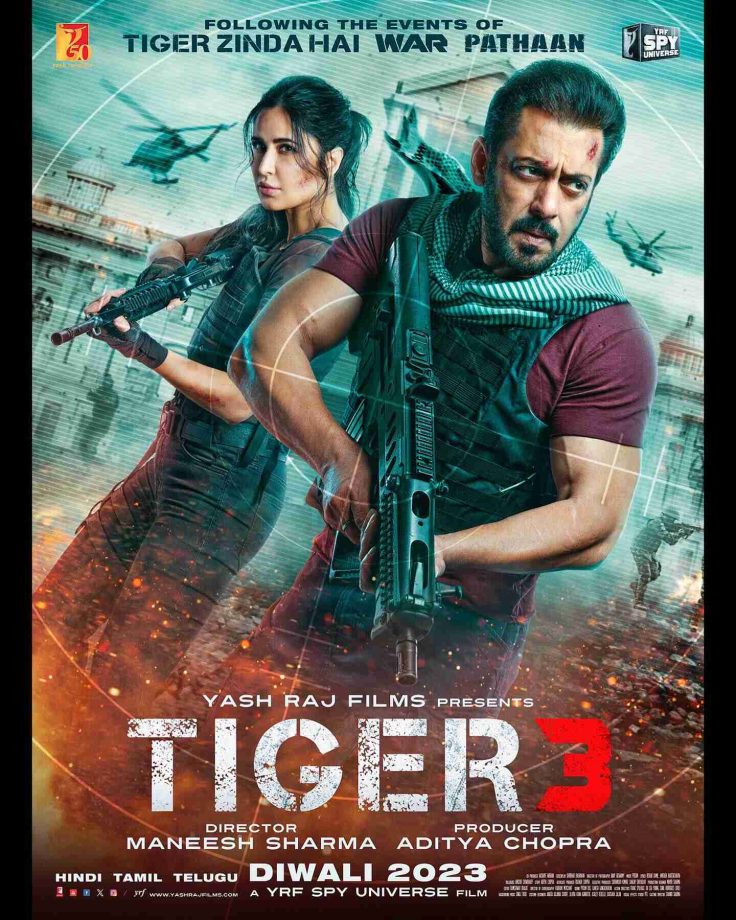 Katrina Kaif And Salman Khan Roar Back To the Big Screen This Diwali In Tiger 3, Poster Reveal! 848078