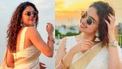 Keerthy Suresh Celebrates ‘Thiruvonam’ In Ethnic Kanjivaram Cotton Saree And Glasses; Check Out Photos