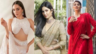 Kiara Advani, Katrina Kaif, And Jacqueliene Fernandez Glam Up In Season’s Trending Blouse Designs