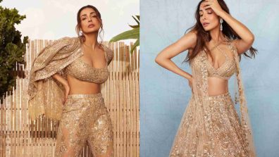 Make Your Wedding Festivities Lavish With Malaika Arora’s Traditional Guide To Slay In Glittery Ensembles