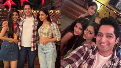 Mayank Arora Poses With On-screen Sister Pranali Rathod And Karishma Sawant, Checkout Dinner Date Photos