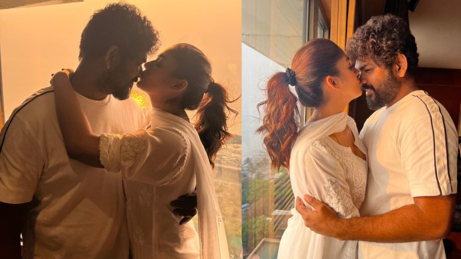 Nayanthara plants sweet kiss on Vignesh Shivan’s forehead, pens heartfelt birthday wish 852855