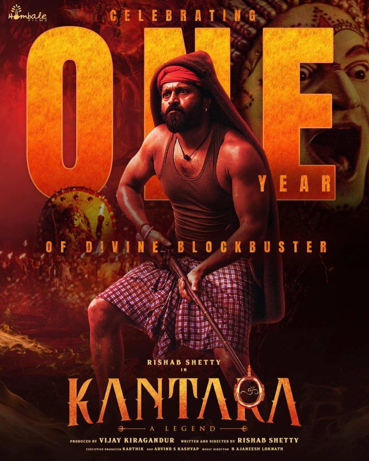 On 1st anniversary, Celebrate the Most Divine Experience with Hombale Films Blockbuster 'Kantara'! 857026