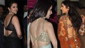 Oomph up party nights with these sultry blouse back designs: Katrina Kaif, Parineeti Chopra and Shraddha Kapoor’s picks