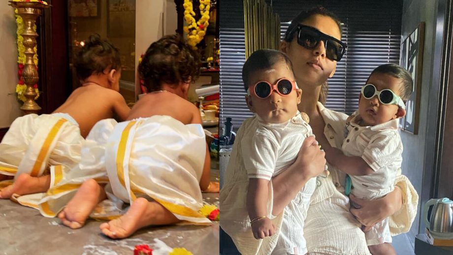 Parenting Goals! "With our two Krishnas," Vignesh Shivan-Nayanthara celebrate Krishna Jayanthi with their twins 849338