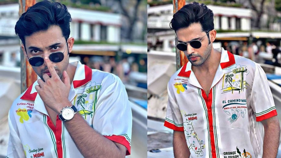 Parth Samthaan sets Europe ablaze in his preppy printed white casual suit, Netizens say ‘stop editing so much…’ 854644