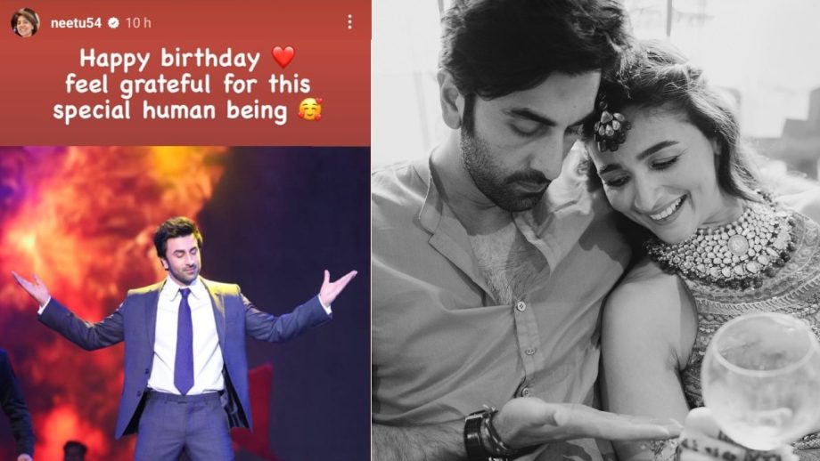 [Photos] Neetu Kapoor shares glimpses from 'Animal' Ranbir Kapoor's birthday bash, Alia says 'happiest place' 856134