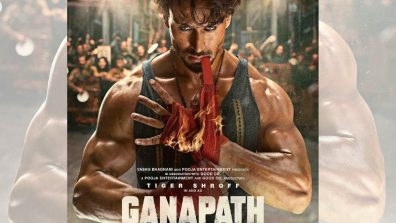 Pooja Entertainment launches the power-packed poster of Tiger Shroff from the much-awaited Ganapath – A Hero Is Born at the onset of Ganesh Chaturthi