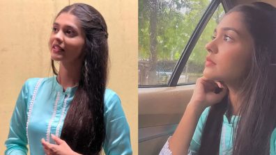 Pranali Rathod vibes with rainy blues in traditional kurta, watch