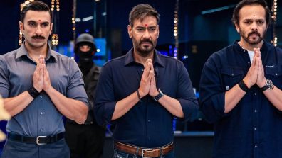 Ranveer Singh joins Singham universe as ‘Simmba’, shares BTS pictures with Ajay Devgn