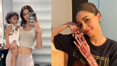 Reading, Mirror Selfie, Mehendi And More, Ananya Panday Unveils Her Quirkiness In Unseen Photos