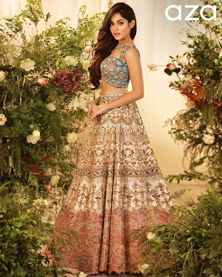 Revamp tradition like Anushka Sen, Avneet Kaur and Jannat Zubair with trendy lehenga blouse designs 856889