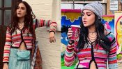 Sara Ali Khan’s Colorful Cardigan, Long Denim Skirt, And Bennie Are Playful Autumn Vacation Goals