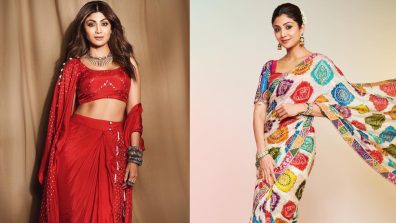 Saree, Lehenga To Crop Top And Skirt: Shilpa Shetty’s Fashion Book Is All About Trendy Picks