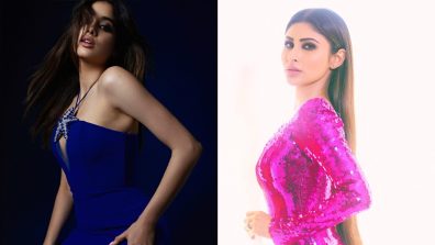 Say Glitters? Janhvi Kapoor and Mouni Roy keep spark high in bodycon dresses [Photos]