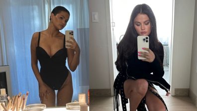 Selena Gomez Goes Bold And Beautiful As She Flaunts Figure In Black Monokini, Checkout Sizzling Selfies