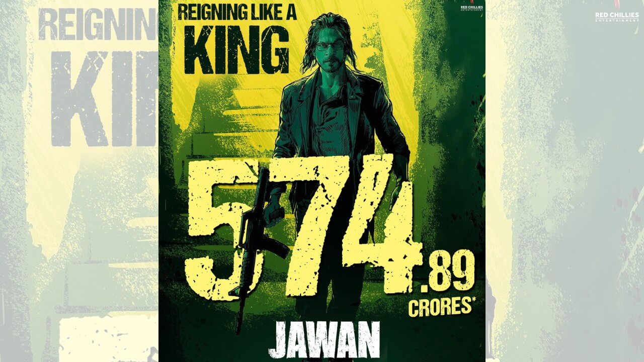 Shah Rukh Khan's Jawan enjoying a thunderous run at the box office! Garners a whopping numbers -  garners an astounding 574.89 Cr. Gross Worldwide  and 319.08 Cr. Net India in just 5 days! 850934