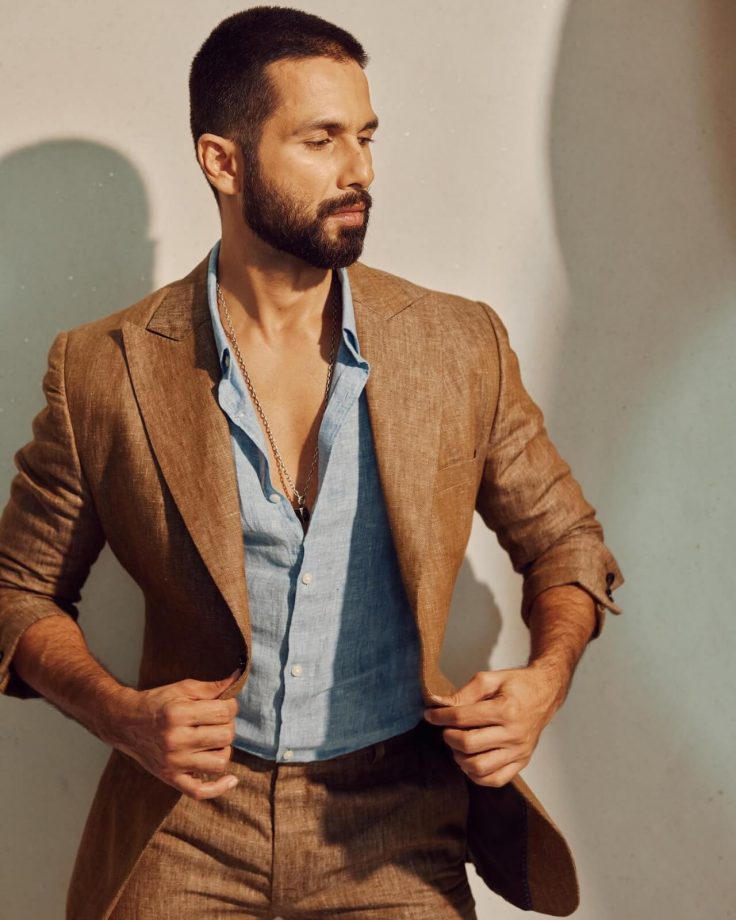 Shahid Kapoor recreates ‘Haider’ look in brown suit, wife Mira Rajput says ‘what else’ 854474