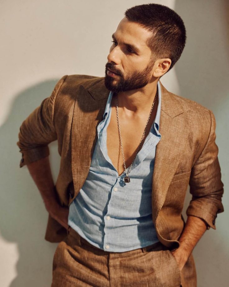 Shahid Kapoor recreates ‘Haider’ look in brown suit, wife Mira Rajput says ‘what else’ 854475