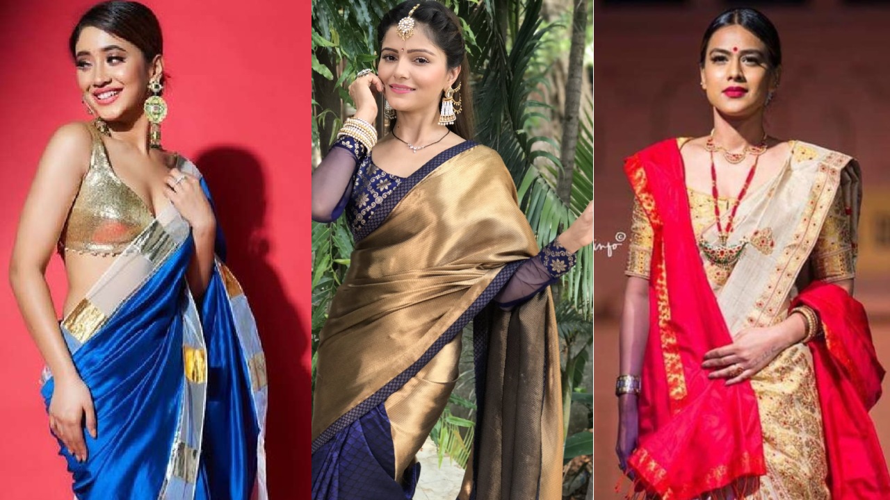 Shivangi Joshi, Rubina Dilaik and Nia Sharma: Classic blouse designs to style your sarees 853274
