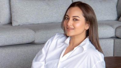 Sonakshi Sinha Serves Irresistible Charm In White Shirt And Black Trouser, A Perfect Fit For Office Hours