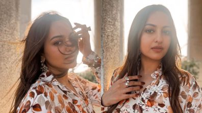 Sonakshi Sinha’s Printed Leaf Bohemian Kurta Pajama With Oxidised Accessories Is Everyday Comfort Style