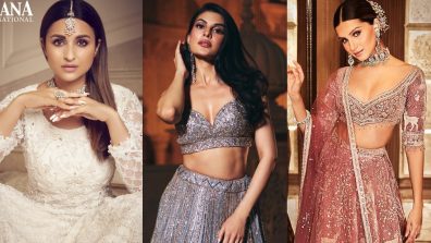 Tara Sutaria, Parineeti Chopra and Jacqueliene Fernandez’s guide to comfiest lehengas to carry on your special days