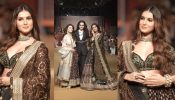 Tara Sutaria With Sister Pia Sutaria Slay Their Ramp Walk In Bridal Lehenga With Necklace Set, Watch