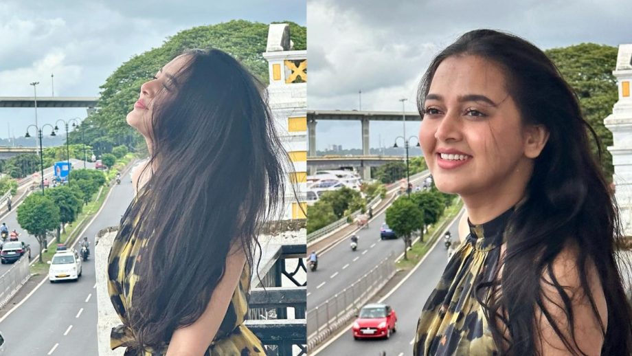 Tejasswi Prakash slays in a chic animal-printed dress, see photos 850524